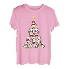 Pandas Weihnachtsbaum Süß Weihnachten Geschenk Damen Herren T-Shirt