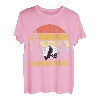 Cooles Bambusbjörn Panda Vintage Geschenk Design T-Shirt