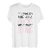 Damen Geburtstag Frau 30 Jahre Geschenkidee Originelle Lustig T-Shirt