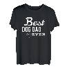Best Dog Dad ever Bester Hundepapa Fun Shirt Geschenk Hund T-Shirt