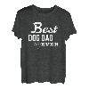 Best Dog Dad ever Bester Hundepapa Fun Shirt Geschenk Hund T-Shirt