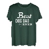 Best Dog Dad ever Bester Hundepapa Fun Shirt Geschenk Hund T-Shirt