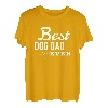 Best Dog Dad ever Bester Hundepapa Fun Shirt Geschenk Hund T-Shirt