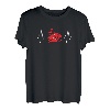 Quad Fahrer Herzschlag Motiv, Quad-Bike EKG Linie, Mann T-Shirt