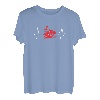 Quad Fahrer Herzschlag Motiv, Quad-Bike EKG Linie, Mann T-Shirt