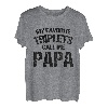 Herren Meine Lieblingsdrillinge nennen mich Papa T-Shirt
