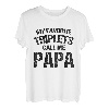 Herren Meine Lieblingsdrillinge nennen mich Papa T-Shirt