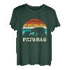 Herren Retro Vater Baby Sohn Tochter Bär Papa Vatertag T-Shirt