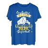 Herren Ich Werde Papa . Baby Ankündigung Papa loading 2023 T-Shirt