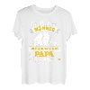 Herren Ich Werde Papa . Baby Ankündigung Papa loading 2023 T-Shirt
