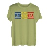 Romania Rumänien Reise Rumänische Flagge Rumäne Stolz T-Shirt
