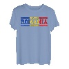 Romania Rumänien Reise Rumänische Flagge Rumäne Stolz T-Shirt