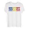 Romania Rumänien Reise Rumänische Flagge Rumäne Stolz T-Shirt