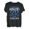 Polizei Papa Vater Shirt Polizisten T-Shirt Papa Polizei