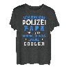 Polizei Papa Vater Shirt Polizisten T-Shirt Papa Polizei