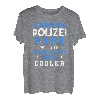 Polizei Papa Vater Shirt Polizisten T-Shirt Papa Polizei