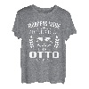 Herren Otto Name Geschenk-Idee Geburtstag Lustiger Spruch T-Shirt