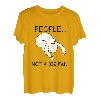 Faultier People Not A Big Fan Lustiges Ich Hasse Menschen T-Shirt