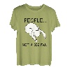 Faultier People Not A Big Fan Lustiges Ich Hasse Menschen T-Shirt