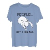 Faultier People Not A Big Fan Lustiges Ich Hasse Menschen T-Shirt