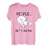 Faultier People Not A Big Fan Lustiges Ich Hasse Menschen T-Shirt