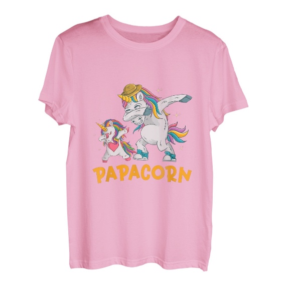 Papacorn Einhorn Vatertag 2022 Männergeschenk T-Shirt