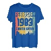 40 Jahre Vintage Legend seit Februar 1983 40. Geburtstag T-Shirt