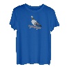 Taube Skateboard Vogel Singvogel Ornithologe Biologe T-Shirt