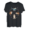 Eat Sleep Wheek Repeat Meerschweinchen, Nagerhöhlen, gewellt T-Shirt