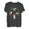 Eat Sleep Wheek Repeat Meerschweinchen, Nagerhöhlen, gewellt T-Shirt