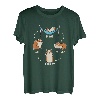 Eat Sleep Wheek Repeat Meerschweinchen, Nagerhöhlen, gewellt T-Shirt
