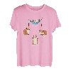 Eat Sleep Wheek Repeat Meerschweinchen, Nagerhöhlen, gewellt T-Shirt