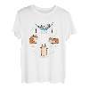 Eat Sleep Wheek Repeat Meerschweinchen, Nagerhöhlen, gewellt T-Shirt