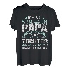 Herren Ich bin Stolzer Papa Vater Tochter Eltern T-Shirt