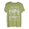 Herren Ich bin Stolzer Papa Vater Tochter Eltern T-Shirt