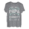 Herren Ich bin Stolzer Papa Vater Tochter Eltern T-Shirt