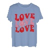 Smiley Face Funny Love Happy Valentines Day Match T-Shirt