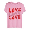Smiley Face Funny Love Happy Valentines Day Match T-Shirt