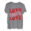 Smiley Face Funny Love Happy Valentines Day Match T-Shirt