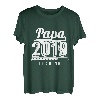 Herren Vater Loading 2019 Shirt Werdender Papa Geschenk