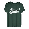 Herren PAPA HOCH 3 KINDER VATERTAG WERDENDER PAPA T-Shirt