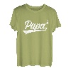 Herren PAPA HOCH 3 KINDER VATERTAG WERDENDER PAPA T-Shirt