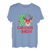Damen My 1st Christmas As a Mommy Cute Christmas 2022 Rentier Tee T-Shirt
