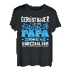 Herren Gerüstbauer Papa Geschenk Vati Sohn Tochter Daddy Shirt