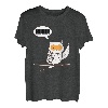 Huhu - Lustiger Eule Spruch Owl Eulen für Herren & Damen T-Shirt