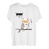 Huhu - Lustiger Eule Spruch Owl Eulen für Herren & Damen T-Shirt