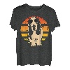 Retro Basset Hound T-Shirt Geschenk Idee