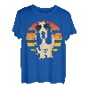Retro Basset Hound T-Shirt Geschenk Idee