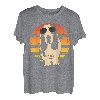 Retro Basset Hound T-Shirt Geschenk Idee