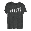Vater Evolution Baby Vatertag Niedlich Papas Lustiges Geschenk T-Shirt